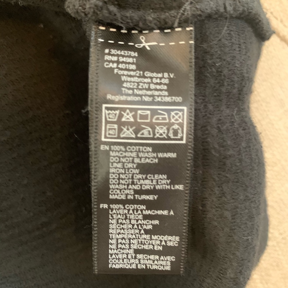 Black Ribbed Sweater - Picture 4 of 4